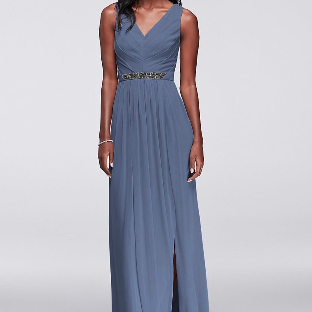 David’s Bridal - Women’s 10 Bridesmaid Dress, blue